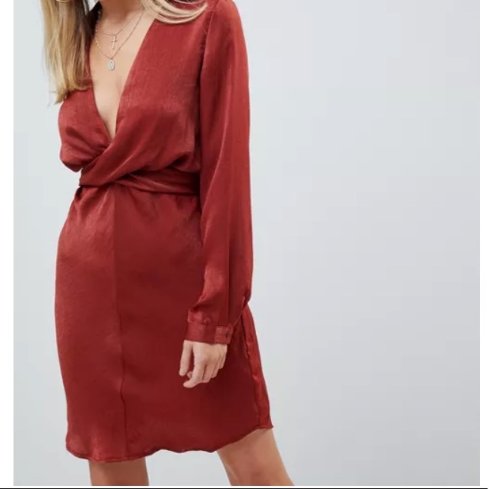 Satin Dress (PrettyLittleThing)
